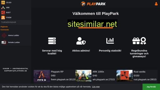 playpark.se alternative sites