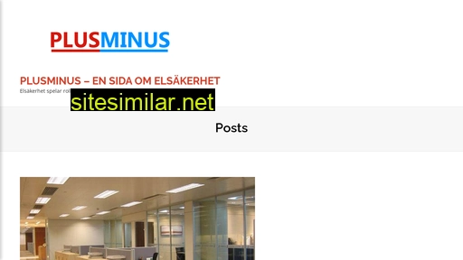 plusminus.se alternative sites