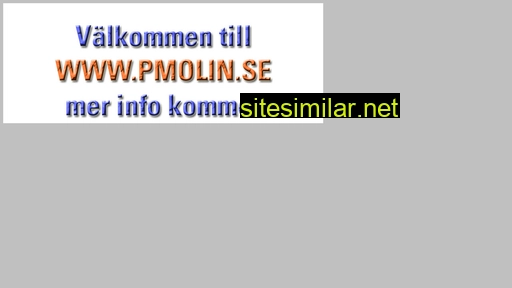 pmolin.se alternative sites