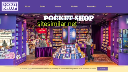 pocketshop.se alternative sites