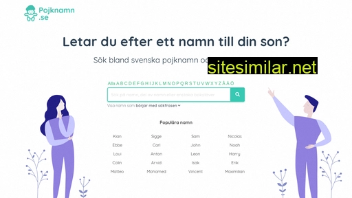 pojknamn.se alternative sites