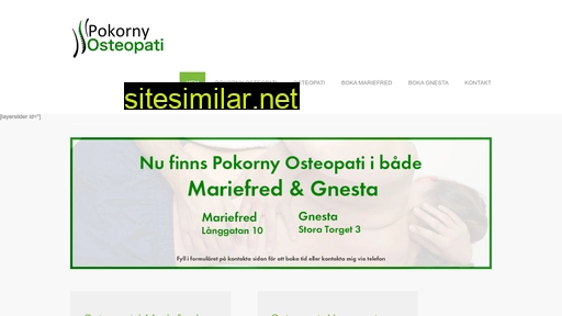 pokornyosteopati.se alternative sites