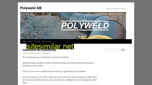 polyweld.se alternative sites