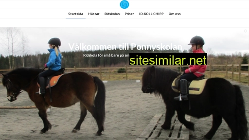 ponnyskolan.se alternative sites