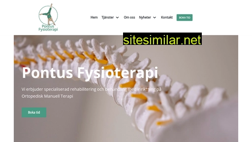 pontusfysioterapi.se alternative sites