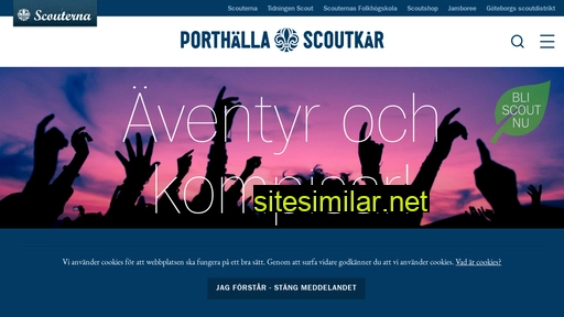 porthalla.scout.se alternative sites
