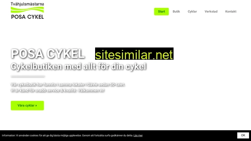 posacykel.se alternative sites