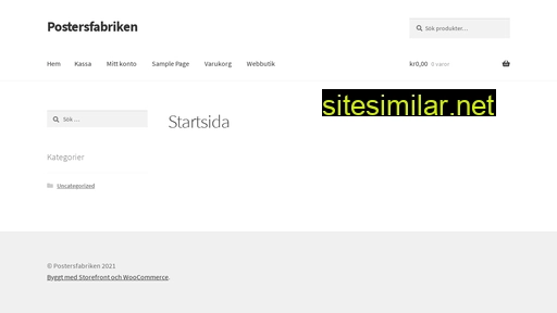 postersfabriken.se alternative sites