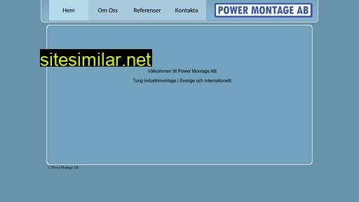 powermontage.se alternative sites