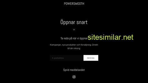 powersmooth.se alternative sites