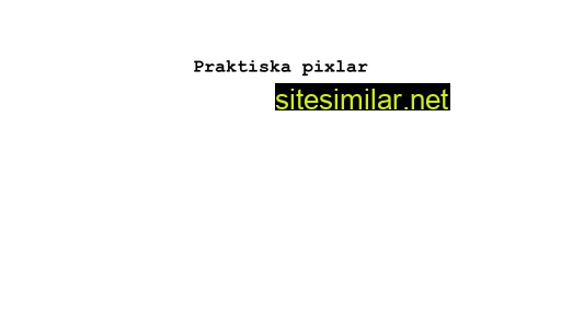 praktiskapixlar.se alternative sites