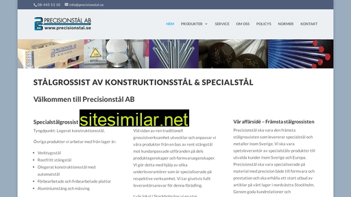 precisionstal.se alternative sites