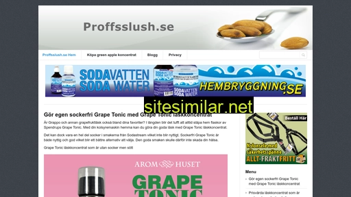proffsslush.se alternative sites