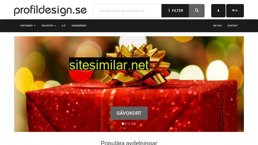 Profildesign similar sites