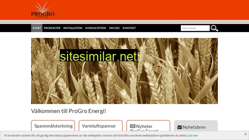 progroenergi.se alternative sites