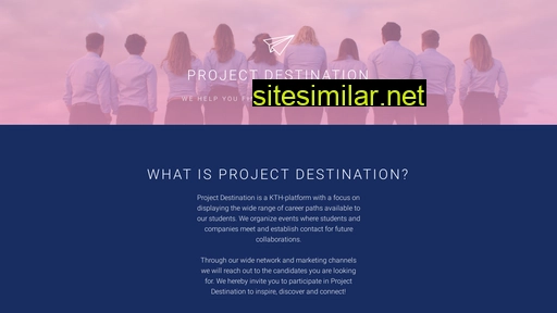 projectdestination.se alternative sites
