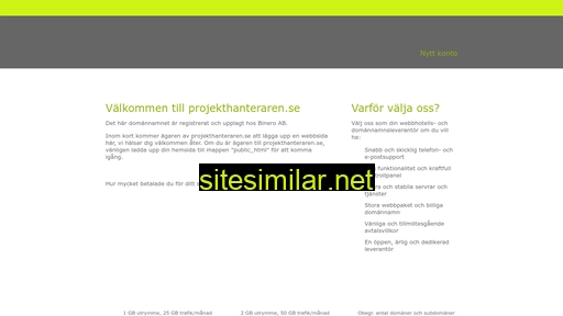 projekthanteraren.se alternative sites
