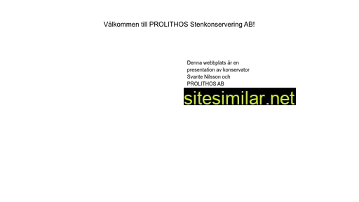 prolithos.se alternative sites