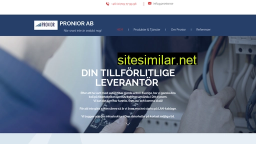 pronior.se alternative sites