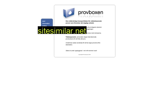 provboxen.se alternative sites