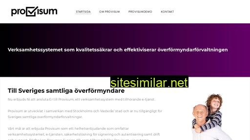 provisum.se alternative sites