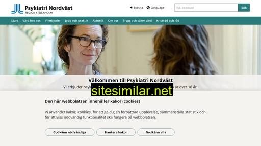 psykiatrinordvast.se alternative sites