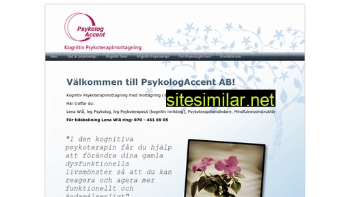 psykologaccent.se alternative sites