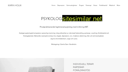 psykologkarinholm.se alternative sites