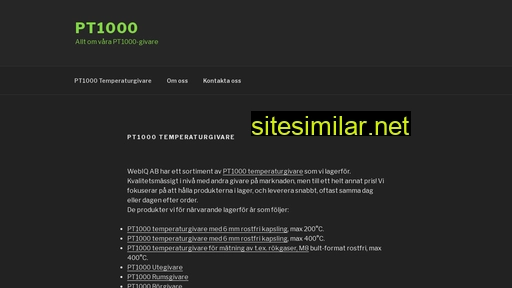 pt1000.se alternative sites