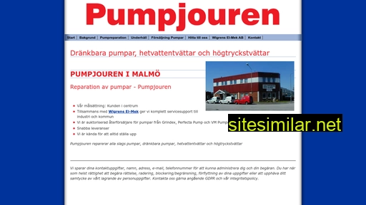 pumpjouren.se alternative sites