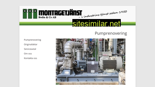 pumprenovering.se alternative sites