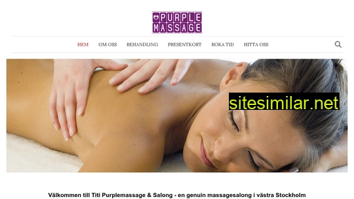 purplemassage.se alternative sites