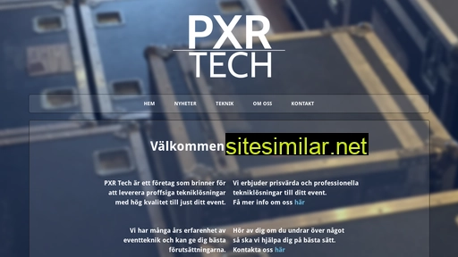 pxrtech.se alternative sites