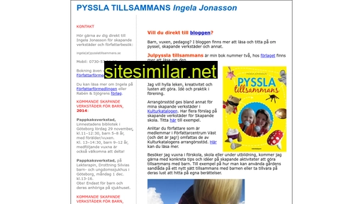 pysslatillsammans.se alternative sites