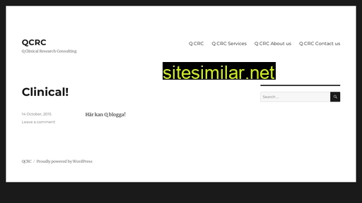 qcrc.se alternative sites