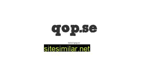 qop.se alternative sites