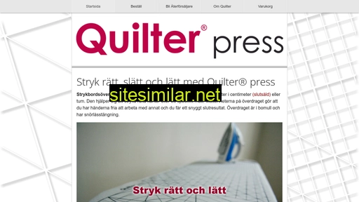 quilter.se alternative sites