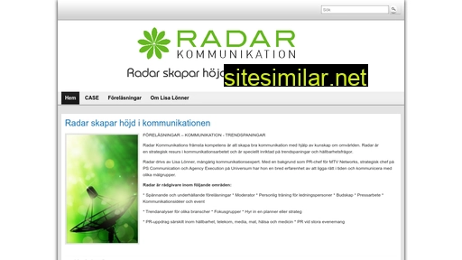 radarkommunikation.se alternative sites