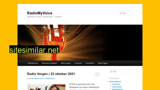 radiomyvoice.se alternative sites