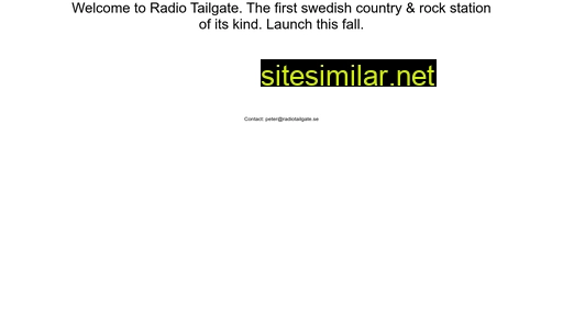 Radiotailgate similar sites