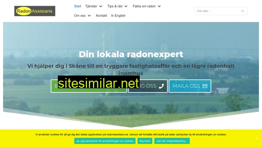 radonassistans.se alternative sites