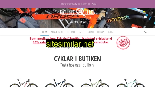 ratorpscykel.se alternative sites