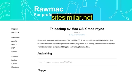 rawmac.se alternative sites