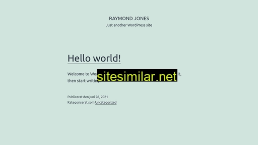 raymondjones.se alternative sites
