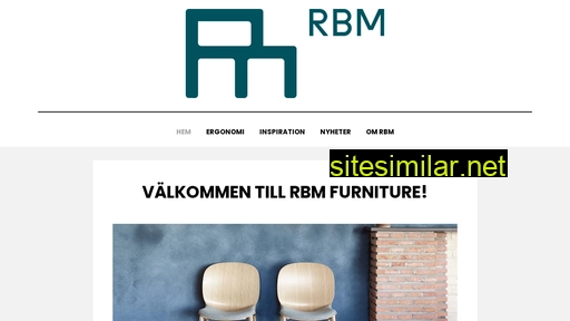 rbmfurniture.se alternative sites