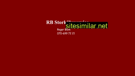 rbstorkok.se alternative sites