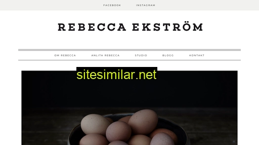 rebeccaekstrom.se alternative sites