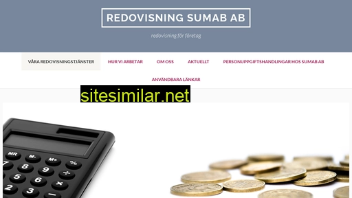 Redovisning-sumab similar sites