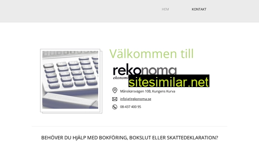 rekonoma.se alternative sites