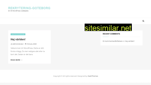 rekrytering-goteborg.se alternative sites